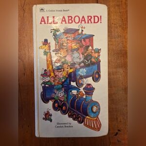 ALL ABOARD (GOLDEN BOOKS) By Doris Stuart & Carolyn Bracken